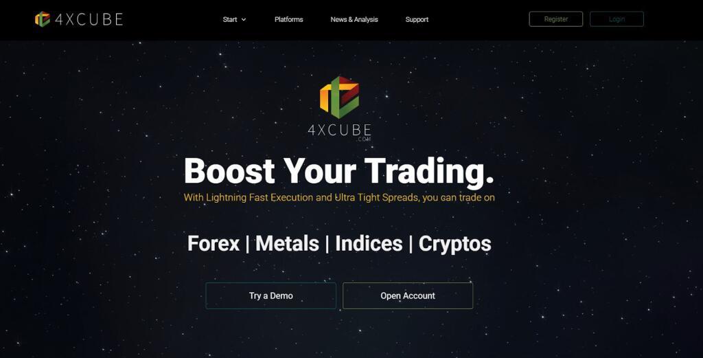 4xCube Forex Broker Overview